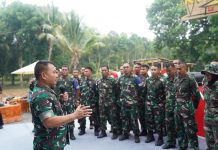 KSAD Jenderal Dudung Abdurachman Tinjau Kesiapan Tim AARM 30/2022