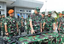 KSAU Marsekal Fadjar Prasetyo Tinjau Kesiapan Lanud Soewondo, Kosek I dan Wing III Kopasgat Medan