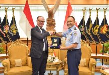 KSAU Marsekal Fadjar Prasetyo Terima Courtesy Call Dubes Austria