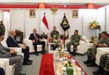 KSAD Jenderal Dudung Abdurachman Terima Kunjungan Presiden Badan Industri Pertahanan Turki
