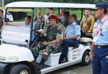 Pangkoopsud I Hadiri Demo Udara Indo Defence 2022
