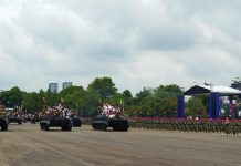 Pelajar dan Masyarakat Meriahkan HUT Ke 77 Korps Marinir 2022