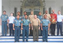 Marinir TNI AL Terima Kunjungan Deputy Commander of U.S. Indo-Pacific Command
