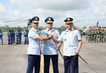 Pangkoopsau I Pimpin Sertijab Satuan TNI AU di Bumi Khatulistiwa