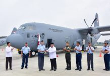 Pesawat C-130 J-Super Hercules Kedua Diserahterimakan kepada TNI AU