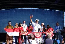 Etape Pertama Tall Ship Race Selesai, KRI Bima Suci Tetap Menjadi Peserta Spektakuler