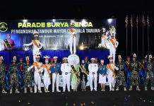 Parade Surya Senja, Penyerahan Jabatan Tambur Mayor Genderang Suling Gita Jala Taruna AAL