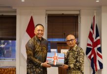 KSAU Melakukan Kunjungan Kehormatan ke Dubes RI di London