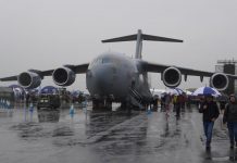 Diwarnai Hujan, Pameran Dirgantara Royal International Air Tattoo 2023, Tetap Menarik Pengunjung