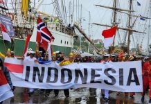KRI Bima Suci Kembali Torehkan Prestasi pada Event Tall Ship Race 2023