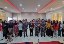 Kapoksahli Danpushidrosal Berikan Kuliah Umum di Universitas 17 Agustus 1945 Banyuwangi