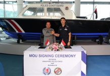 Bakamla RI Teken MoU dengan Singapore Police Coast Guard