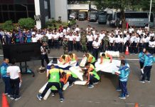 Pushidros TNI AL Gelar Lomba Regu Ton Tangkas Hidrografi