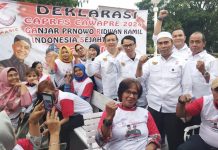Relawan GARIS Deklarasikan Ridwan Kamil Pendamping Ganjar Pranowo