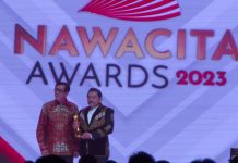 Jenderal Purnawirawan Hendropriyono dan Selebriti Cinta Laura Tak Menyangka Dapat Nawacita Awards 2023