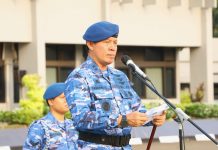 Pangkoopsud I Pimpin Upacara Bendera 17an di Makoopsud I