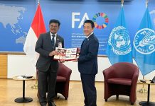Mentan SYL – Dirjen FAO Sepakat Perkuat Pertanian Kawasan Pasifik dan Selatan Afrika