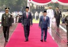 Presiden Jokowi Inspektur Upacara Hari Kesaktian Pancasila 2023 di Lubang Buaya