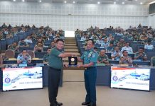 Danpushidrosal Berikan Pembekalan kepada Pasis Dikreg LI Sesko TNI T.A 2023