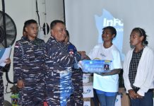 Bakti TNI AL Dalam Sail Teluk Cendrawasih di Biak Papua