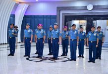 KSAL Pimpin Laporan Kenaikan Pangkat 11 Perwira Tinggi