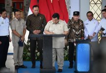Presiden Prabowo Resmikan Stasiun KRL Tanah Abang Baru