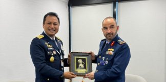 KSAU dan Commander UAE-AFAD Bahas Penguatan Kerjasama TNI AU–UAE AFAD