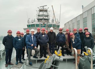 Danpushidrosal Tinjau Pembangunan KRI Canopus-936 di Jerman