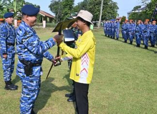 Danlanud Suryadarma Buka TMMD Perdana TNI AU di Subang, Perbaiki Akses Jalan Desa Jalupang
