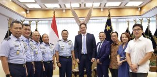 KSAU Marsekal Tonny Harjono Terima Audiensi Managing Director PT Airbus Indonesia Nusantara