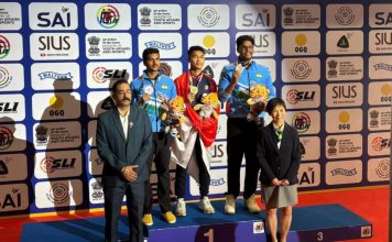 Personel Brimob Polri Briptu Muhamad Fawwaz Aditia Farrel Raih Medali Emas dan Pecahkan Rekor Dunia di ‘Asian Rifle Champhionship 2026’ India