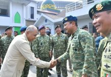 KSAU Hadiri Upacara Penutupan Latsitardanus XLVI