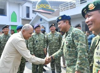 KSAU Hadiri Upacara Penutupan Latsitardanus XLVI