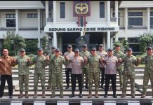 Kapolda Metro Bersama Pangdam Jaya Sambangi Mako Kopassus Cijantung