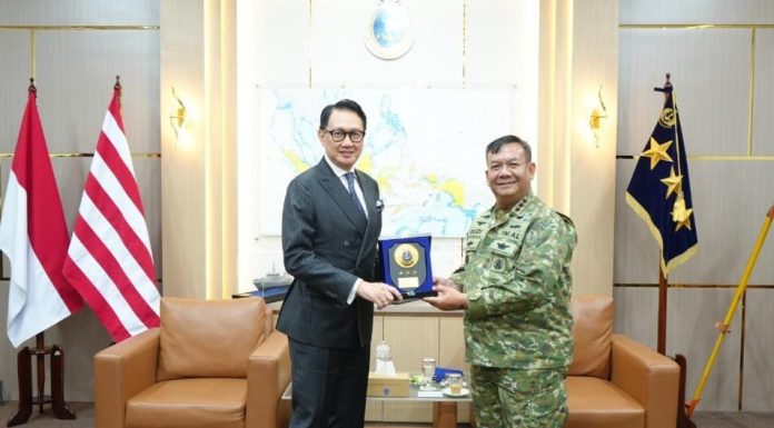 Perkuat Diplomasi Maritim Nasional, Pushidrosal Terima Audiensi Wamenlu RI