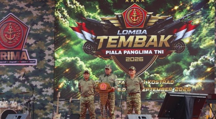Lomba Tembak Piala Panglima TNI 2026 Digelar di Divif 1 Kostrad dan Diikuti 1.650 Peserta